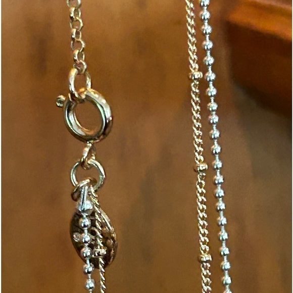 Doubled Layered Necklace + Pendants Western Bohemian Clay Pink - Picture 8 of 15